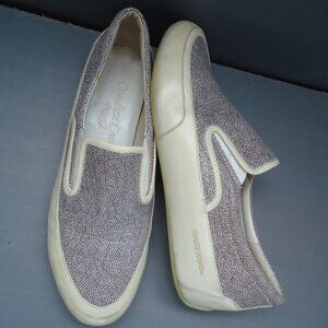 SIZE 39.5. Candice Cooper Italian leather sneakers.